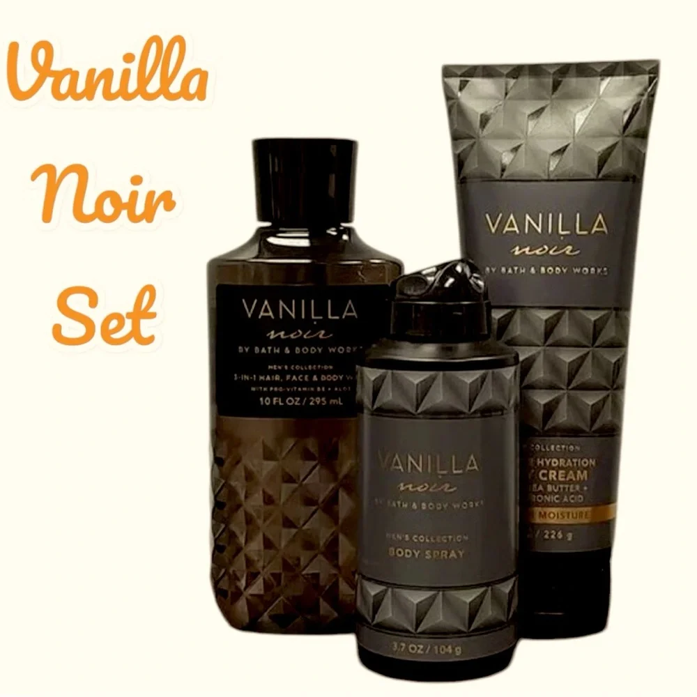 Men’s Vanilla Noir Set